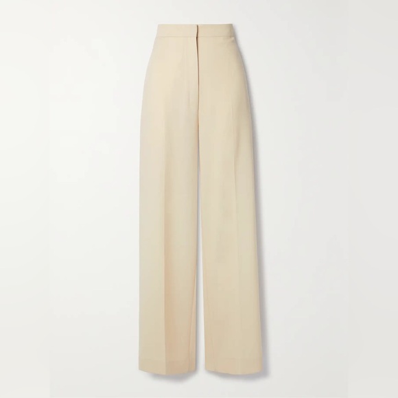 THE ROW Gordon Wool Wide-leg Pants Size 2 - Picture 4 of 15